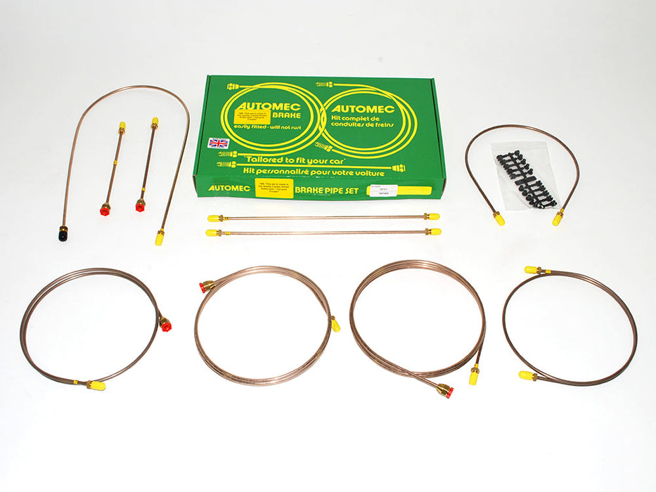 DA7404 - BRAKE PIPE SET SER 3 (109) 4+6 CYL SINGLE LINE