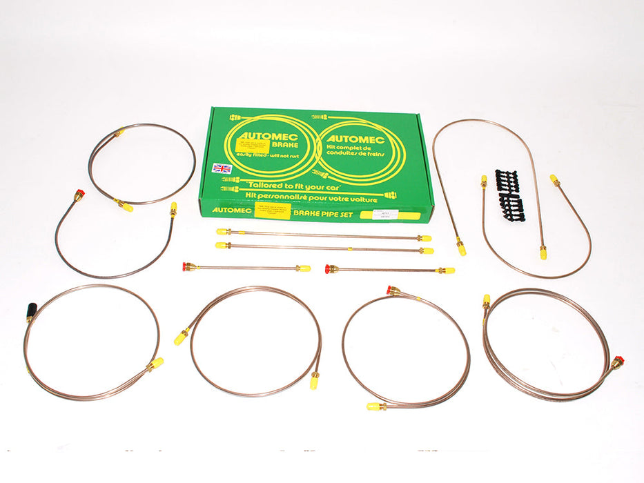 DA7413 - BRAKE PIPE SET SER3(88) DUAL FROM 7/80