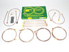 DA7423 - BRAKE PIPES R.ROVER NON ABS FROM DA 1987 (FRONT VALVE)