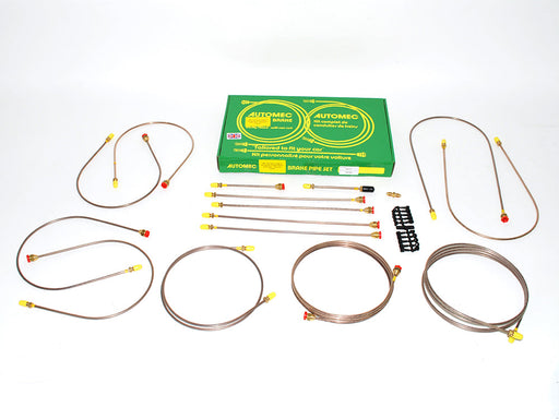 DA7436 - BRAKE PIPE SET RANGE ROVER ABS FRONT VALVE & BYPASS PIPE 1986 LHD