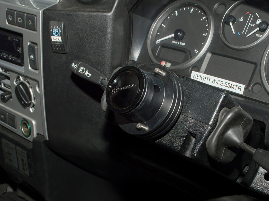 DA8883 - STEERING WHEEL BOSS QUICK RELEASE 48 SPLINE BLACK