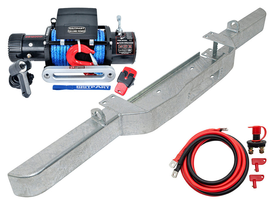 DB1313RGALV - WINCH KIT - DYNEEMA ROPE - GALV - DEF