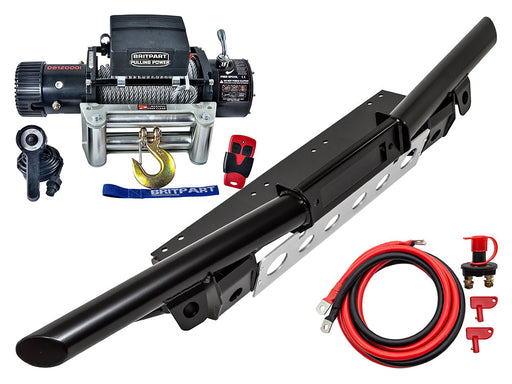 DB1319 - WINCH AND TUBULAR BUMPER - DEF - NON AIRCON