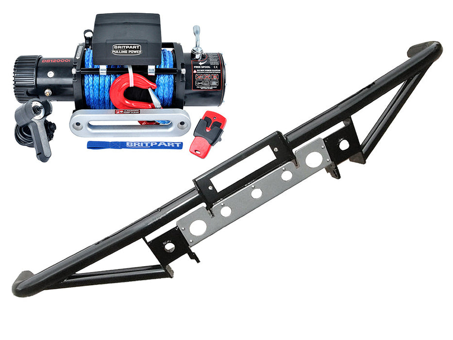 DB1320R - D1 WINCH BUMPER KIT - DYNEEMA ROPE