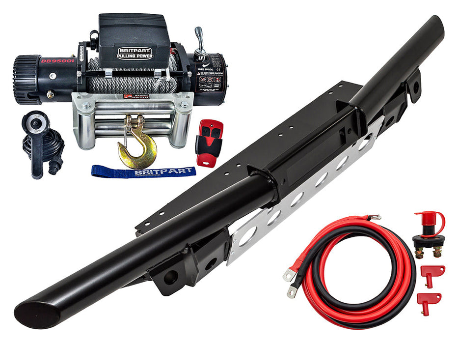 DB1348 - WINCH AND TUBULAR BUMPER - NON AIRCON - DEF
