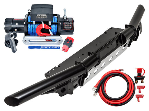 DB1349R - WINCH AND TUBULAR BUMPER AIRCON - DYNEEMA ROPE - DEF