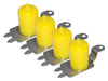 DC7013 - BUMP STOP KIT - EXTENDED - YELLOW - D2
