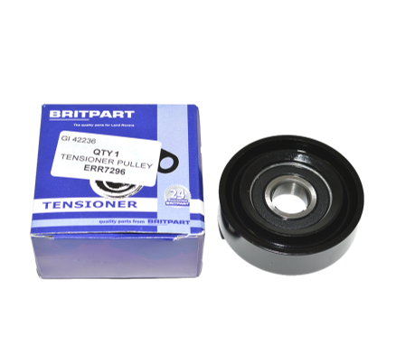 Black metal pulley with box 