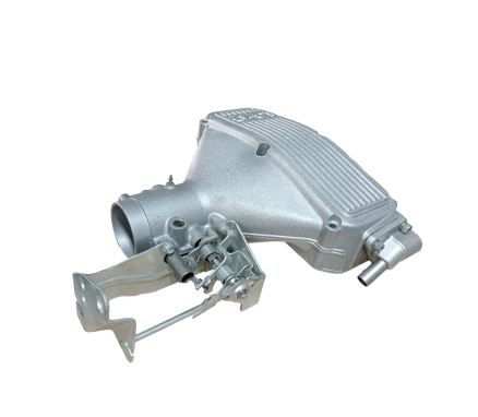 Aluminum housing with throttle linkage  