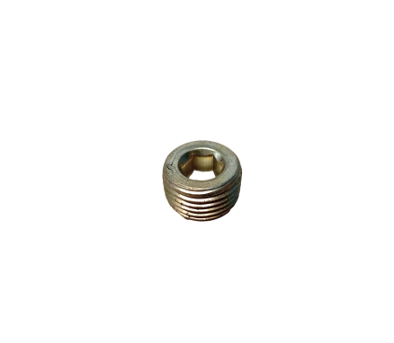 zinc plated threaded plug 