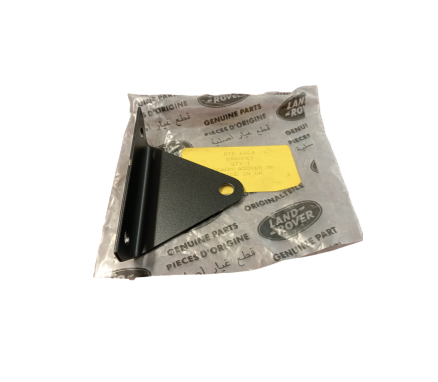 Black bracket with land rover bag