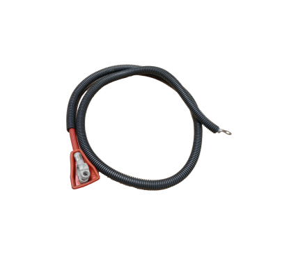 Battery cable with connectors 