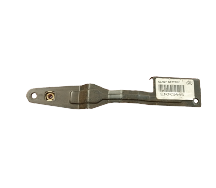 Black metal battery clamp 