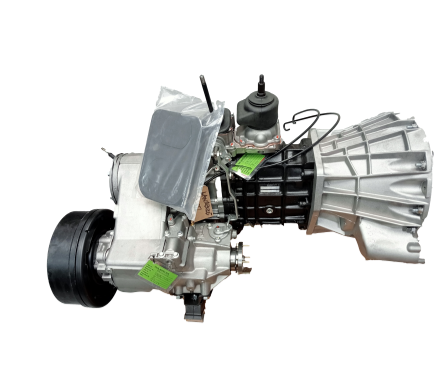 gearbox and transfer box connected with extras 