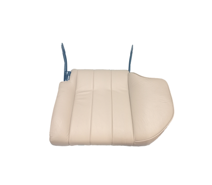 Leather rear seat 