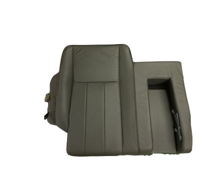 Grey leather seat
