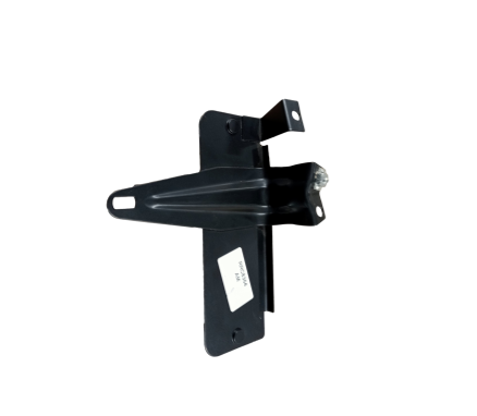 Black powder coated metal bracket 