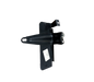 Black powder coated metal bracket 