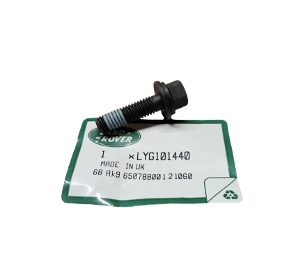 Black bolt with genuine land rover bag