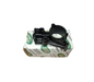 Black plastic brush box 