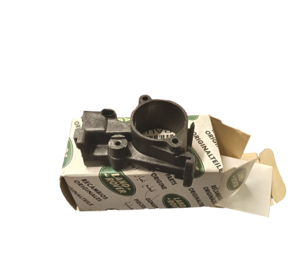 black plastic box with land rover packaging 