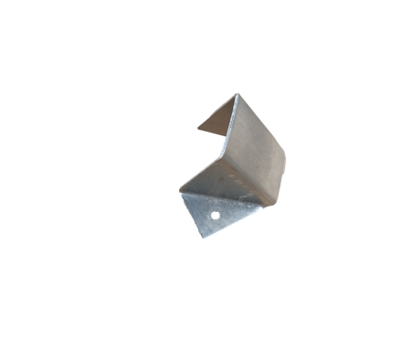 Silver metal bracket 