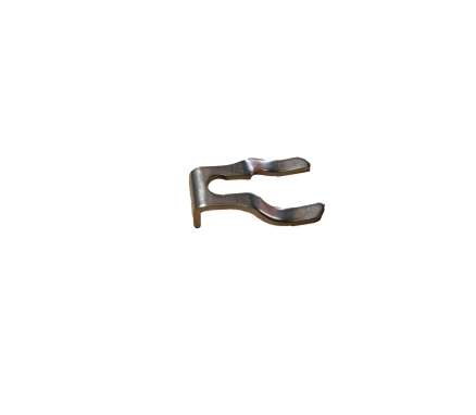 silver metal clip