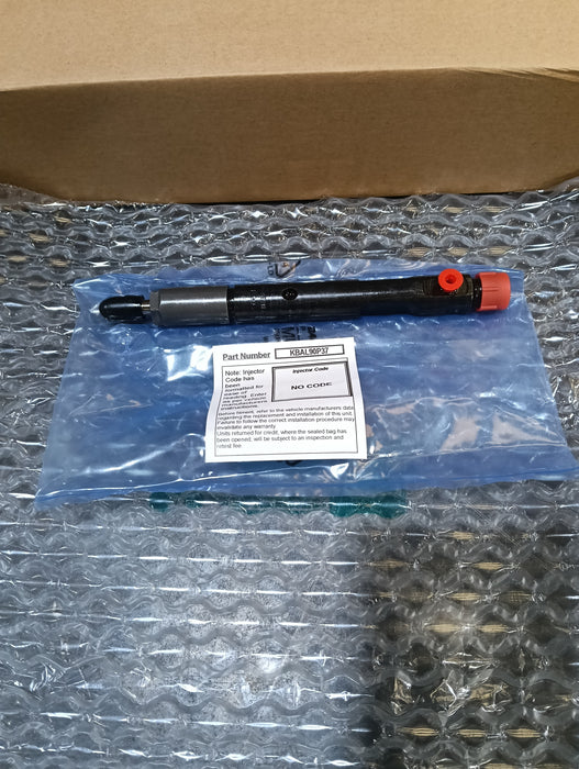 Black metal injector with packaging 