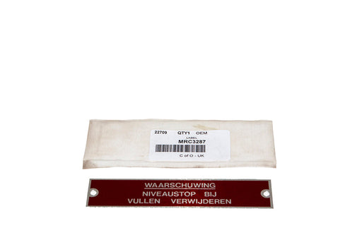 MRC3287 - LABEL
