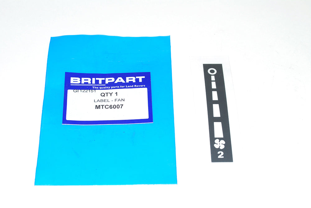 MTC6007 - LABEL - FAN