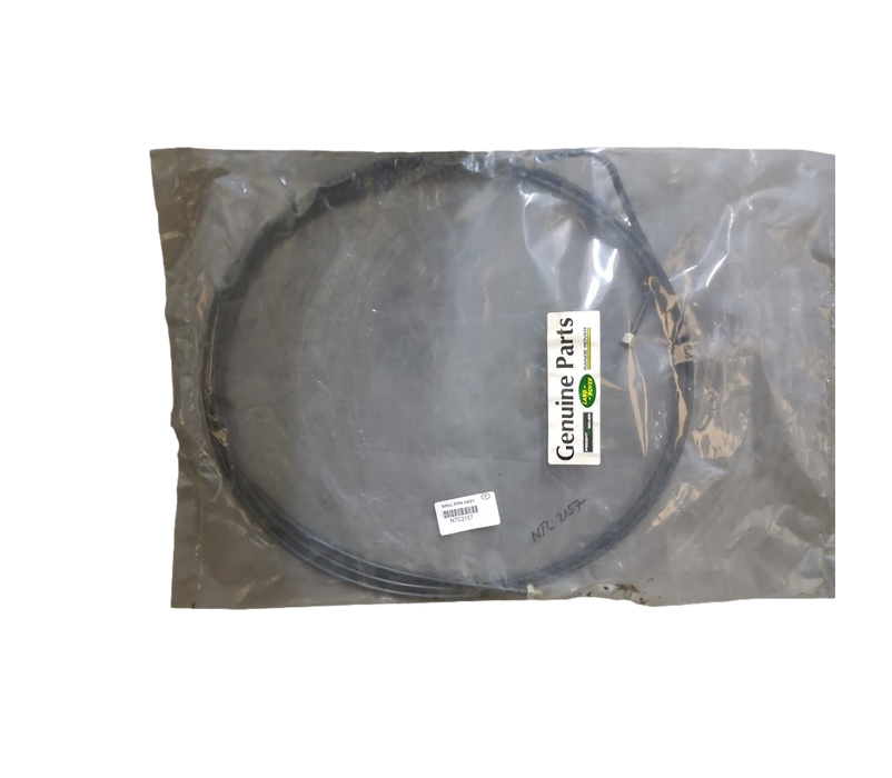 Fuel pipe in clear packaging with a 'Genuine Parts' label on a white background