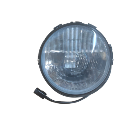 HEADLIGHT WITH BLACK LEAD