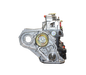 300 TDI engine showing timing housing 