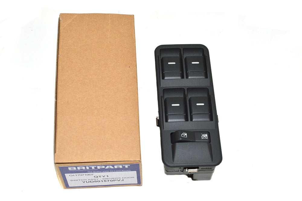 YUD501570PVJ - SWITCH ASSY - DRIVERS DOOR