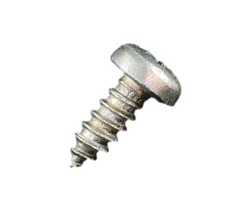 silver self tapping screw M8 x 12