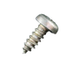 silver self tapping screw M8 x 12
