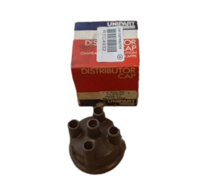 Black plastic cap with box